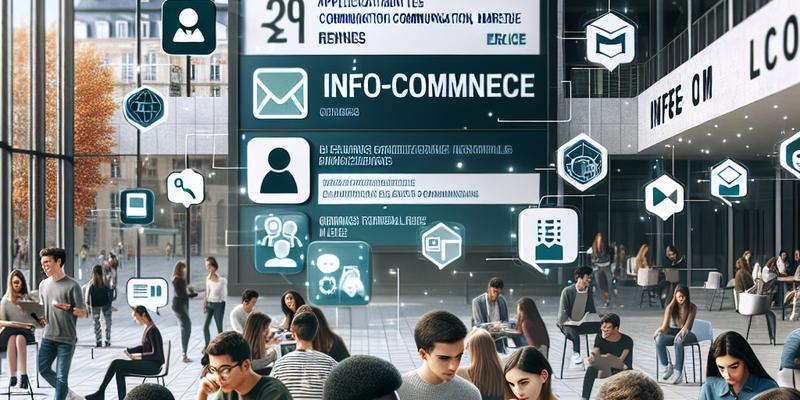 Licence Info-Com à Rennes : Candidatures et Débouchés Licence Info-Com à Rennes : Candidatures et Débouchés